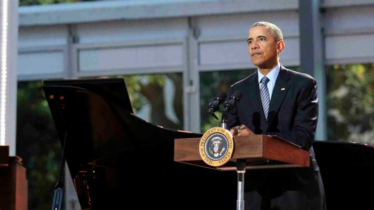 Barack Obama se despide de los corresponsales