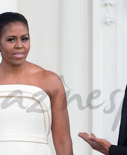Michelle Obama comparte diseñador con Lady Gaga