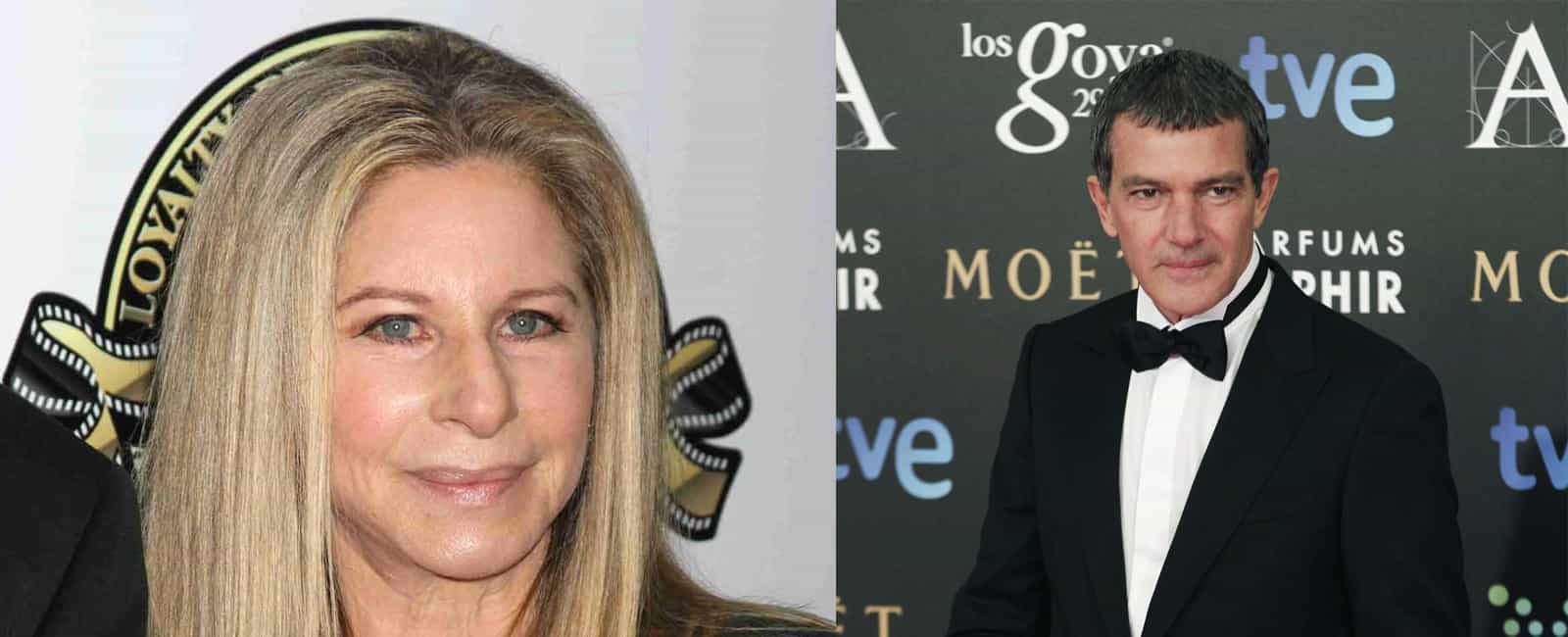 barbra streisand y antonio banderas