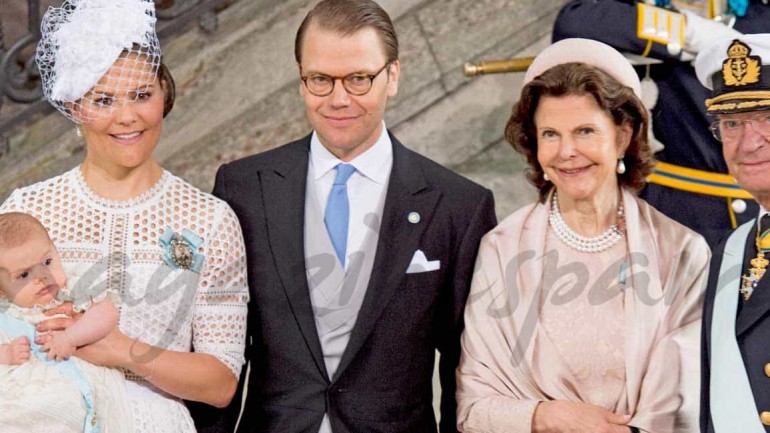 Bautizo de Óscar de Suecia