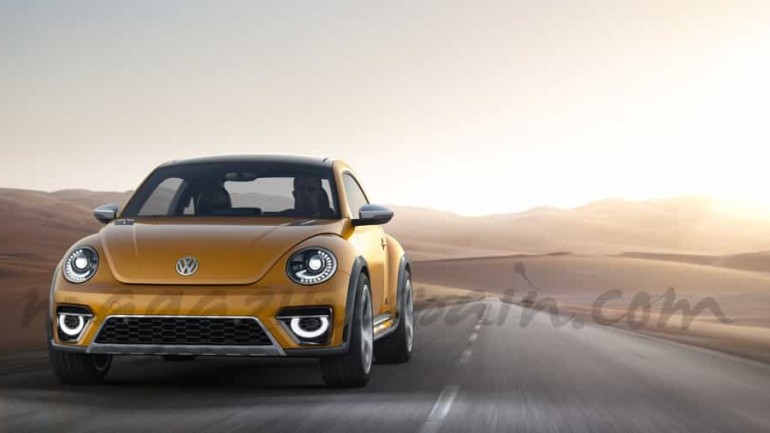 Volkswagen Beetle Dune, con aspecto offroad