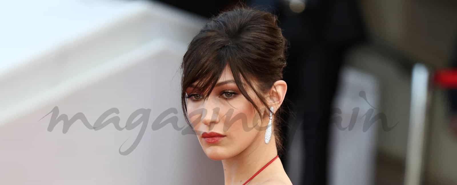 Bella Hadid, embajadora de la linea de maquillajes, de Dior