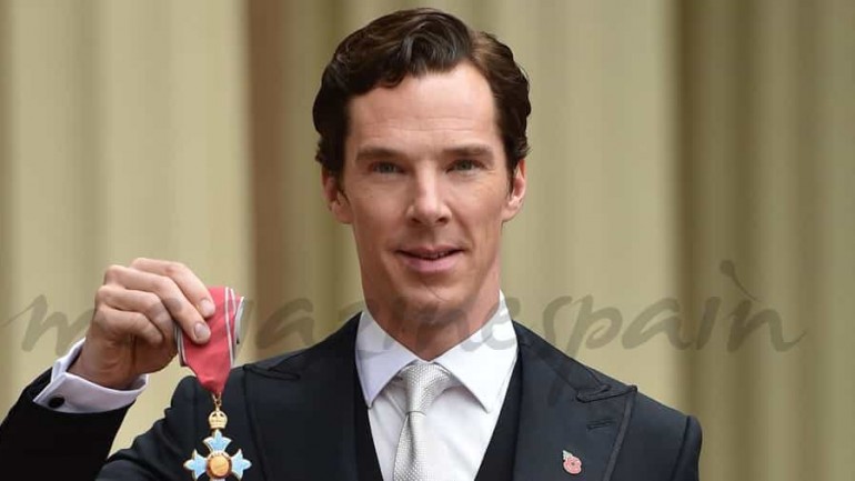 Benedict Cumberbatch, distinguido con la medalla de: «Comandante de la Orden del Imperio Británico»