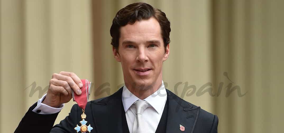 Benedict Cumberbatch, distinguido con la medalla de: “Comandante de la Orden del Imperio Británico”