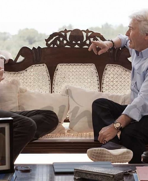 Bertín Osborne y Ángel Nieto en «Mi casa es la tuya»