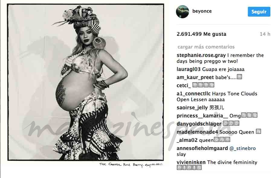 beyonce una espectacular embarazada