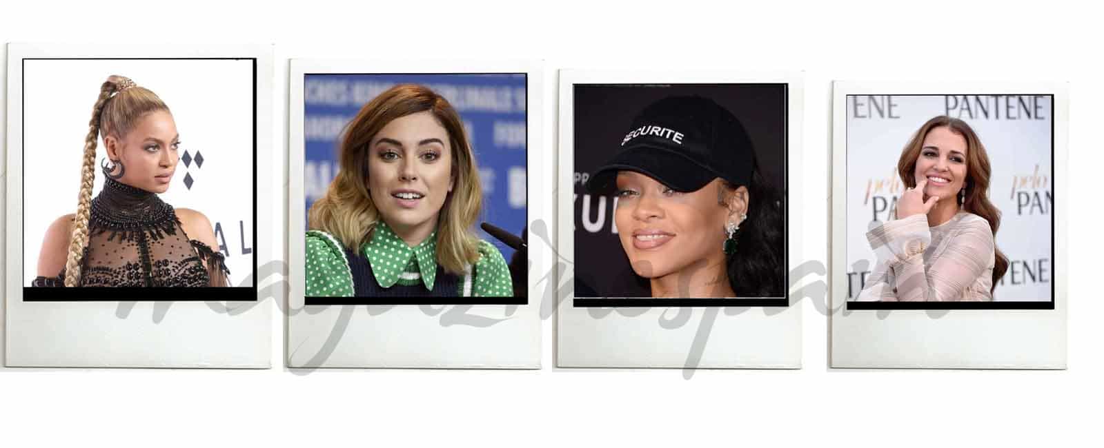 beyonce blanca suarez rihanna y paula echevarria polaroid