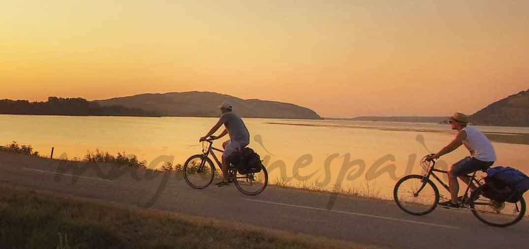 Recorre el Danubio en bicicleta