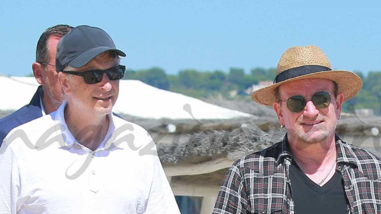 Bill Gates y Bono vacaciones en la Costa Azul