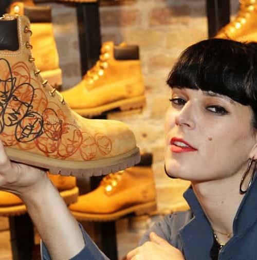 Bimba Bosé celebra con Timberland su 40 aniversario