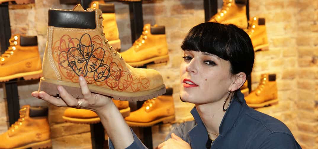 Bimba Bosé celebra con Timberland su 40 aniversario