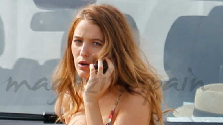 Blake Lively y la actriz española Desiré Cordero ruedan en Barcelona