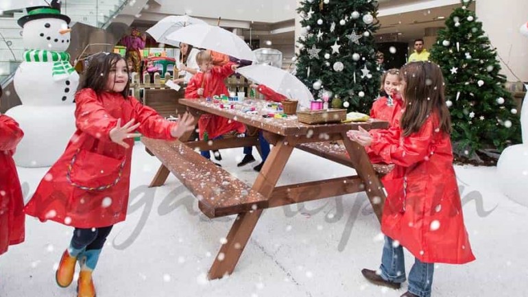 Llegan las nevadas para los más pequeños