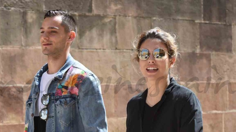 Blanca Suárez y Joel Bosqued en Málaga con los padres de la actriz