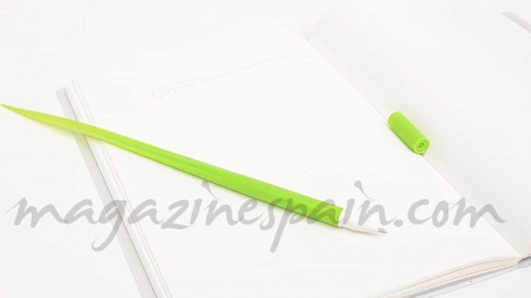 Bolígrafos,  que parecen hierbas