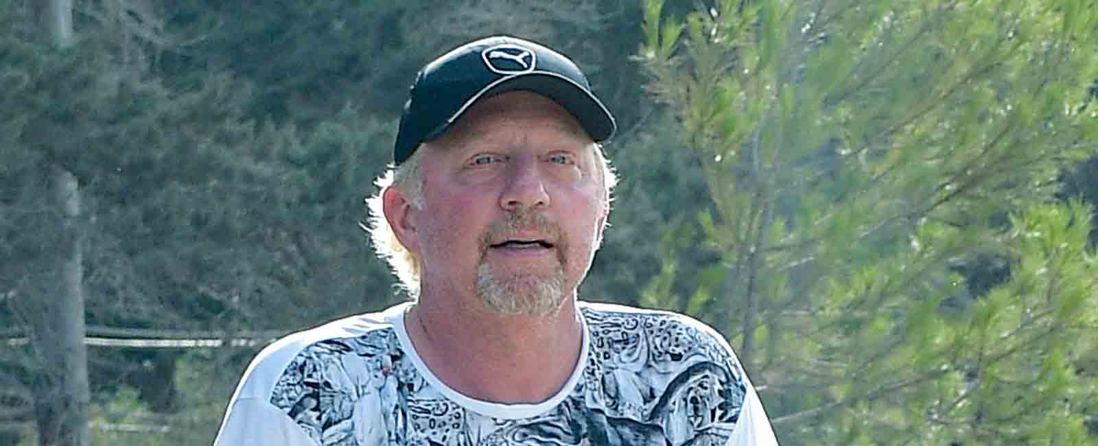 Boris Becker llega a Ibiza con «mal pie»