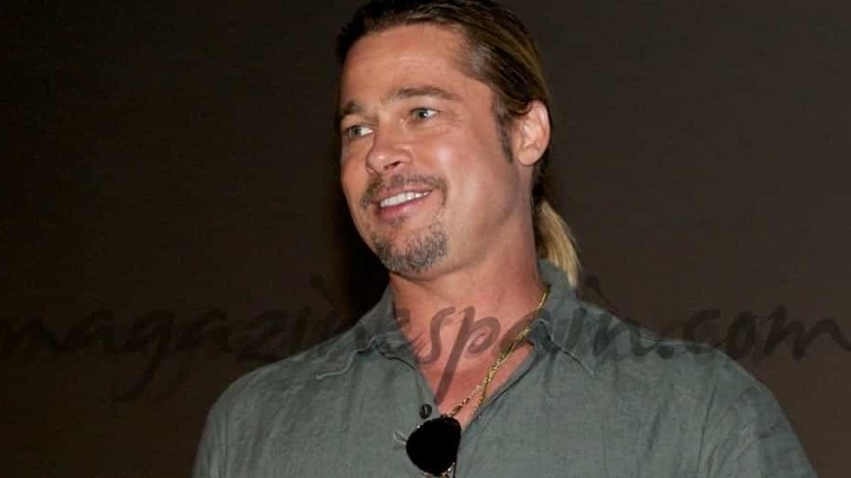 Brad Pitt sorprende a sus fans en Madrid