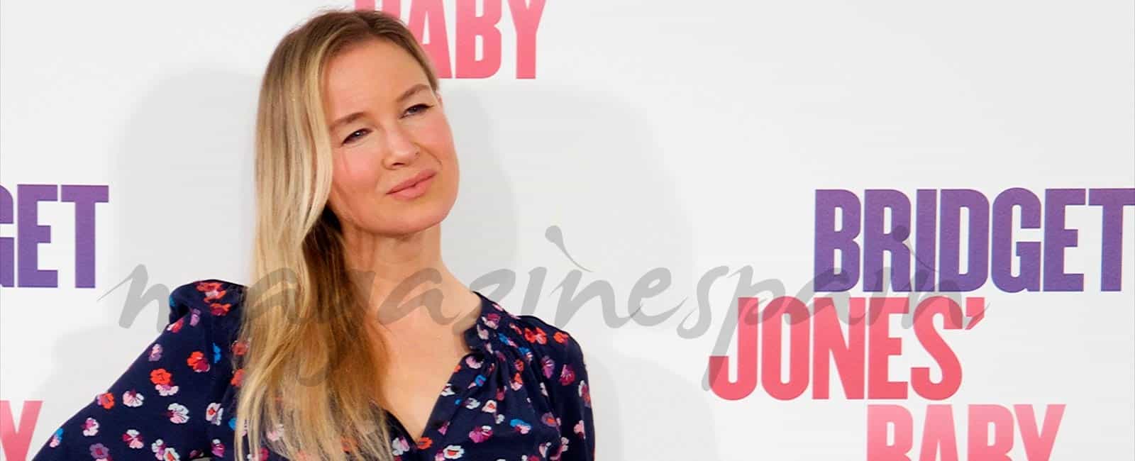 Renee Zellweger conquista Madrid con “Bridget Jones Baby”