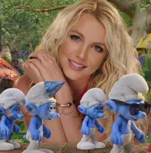 Britney Spears y Los Pitufos…