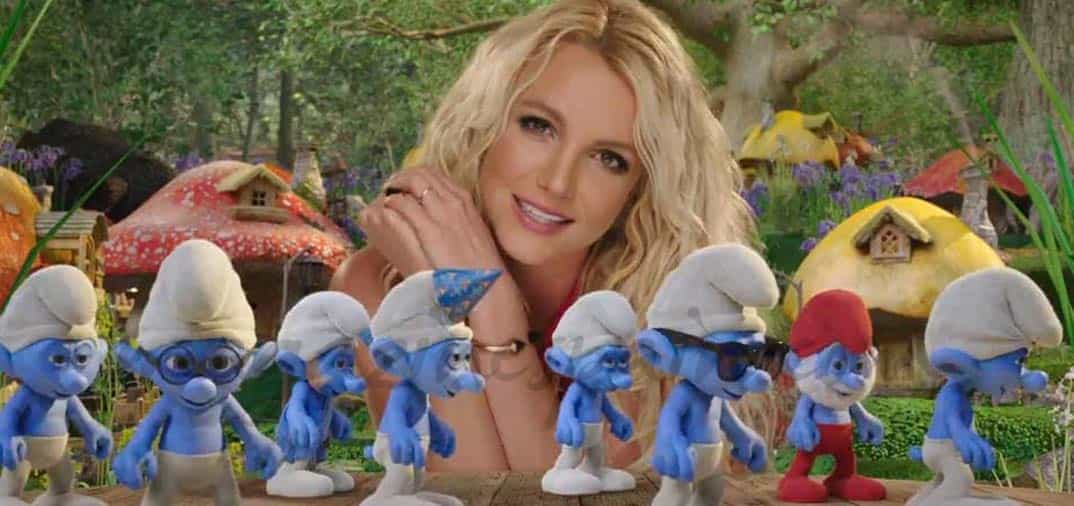 Britney Spears y Los Pitufos…