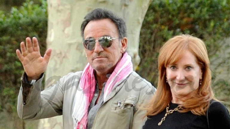Bruce Springsteen y su mujer en el Campeonato de Hípica de Madrid