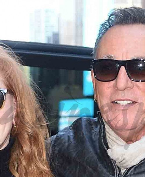 Bruce Springsteen y Patti Scialfa inseparables