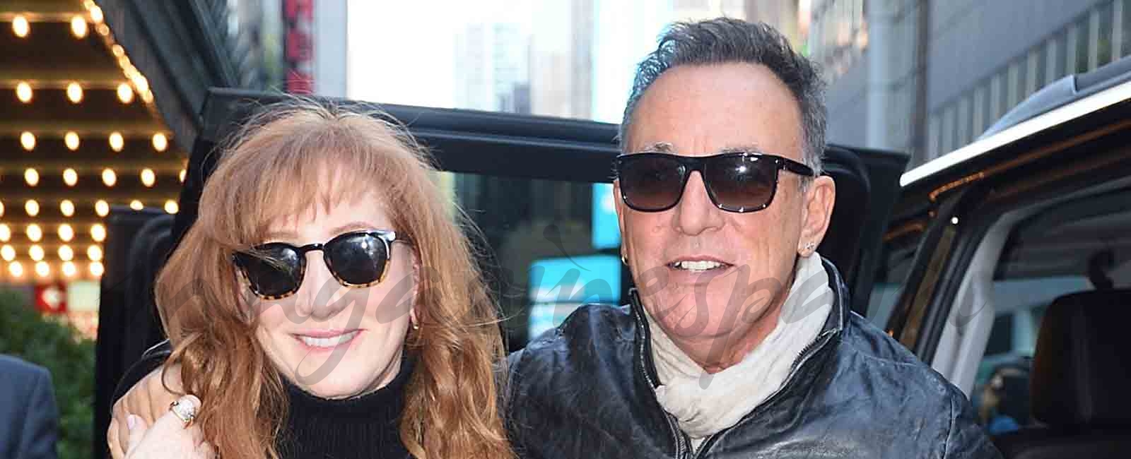 Bruce Springsteen y Patti Scialfa inseparables