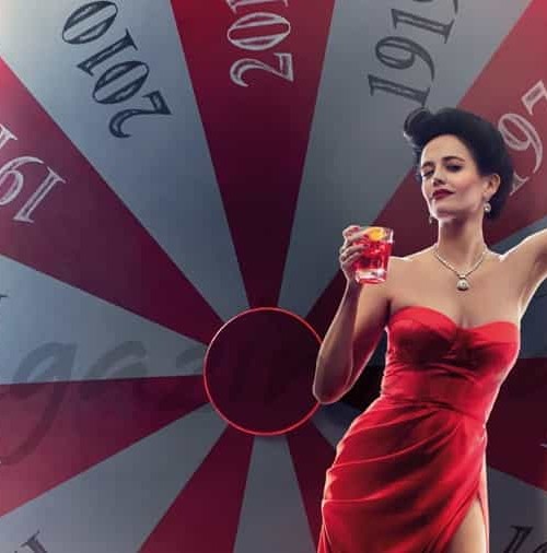 Eva Green, espectacular mujer de rojo para Campari