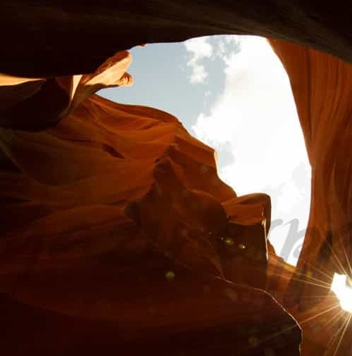 Espectaculares imágenes del «Cañón Antílope»