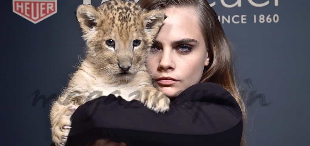 La imagen más “felina” de Cara Delevingne