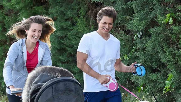 La imagen más divertida y familiar de Carlos Baute