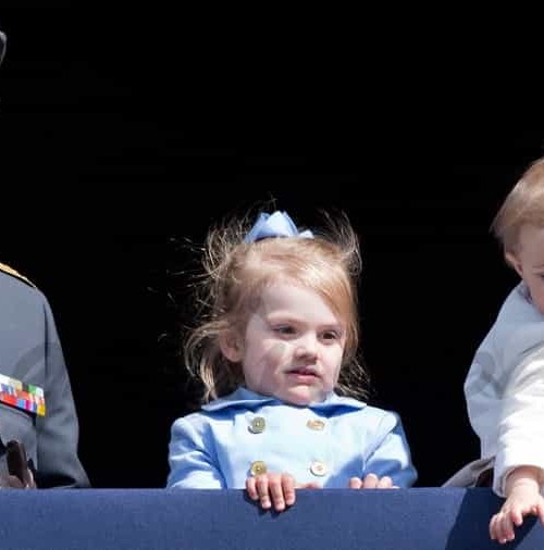 Las nietas del rey Carlos Gustavo de Suecia, protagonistas de su cumpleaños