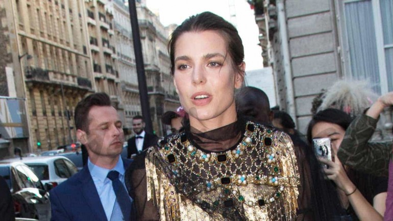 El complicado vestido de Carlota Casiraghi
