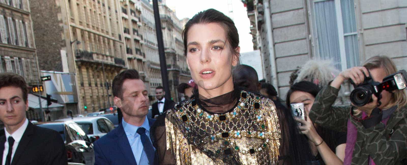 El complicado vestido de Carlota Casiraghi