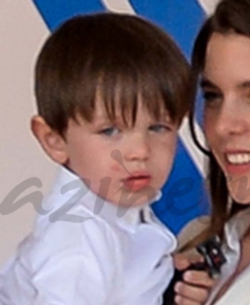 Carlota Casiraghi y su hijo Raphaël, comparten su pasión por los coches de carreras