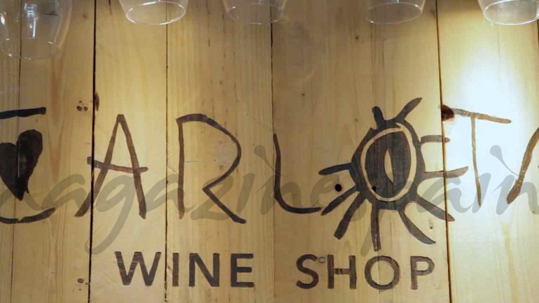 Fran Larrañaga en Carlota Wine Shop