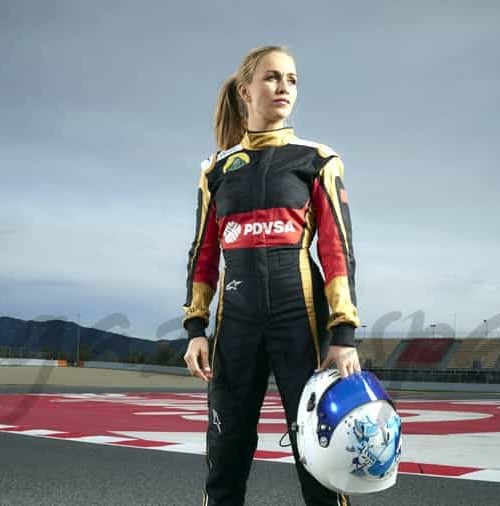 Carmen Jordá, piloto de desarrollo de la escudería Lotus F1 Team