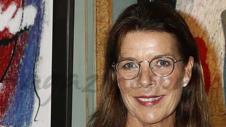 Carolina de Mónaco inaugura una exposición en Mónaco