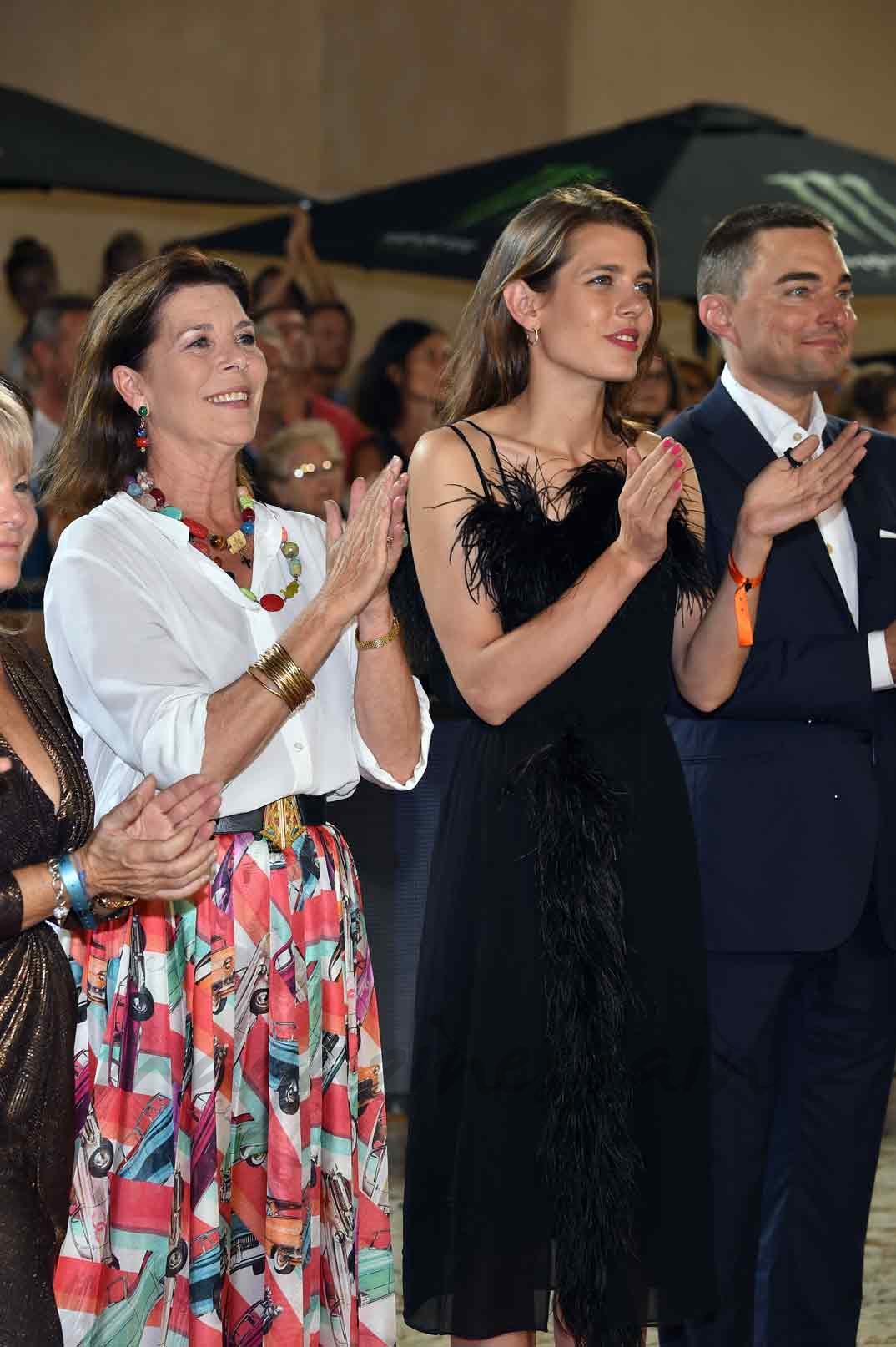 Carolina de Mónaco y Carlota Casiraghi