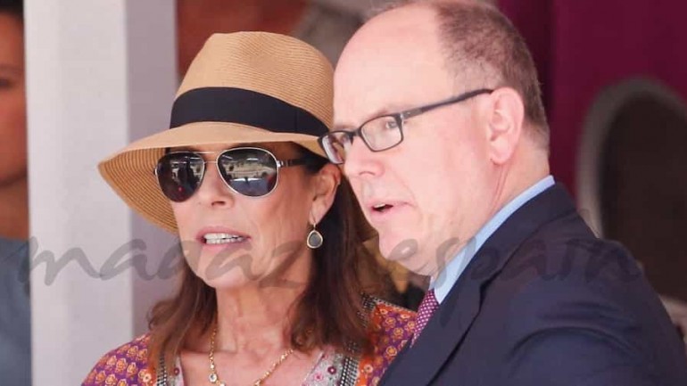 La Familia Real de Mónaco en la hipica