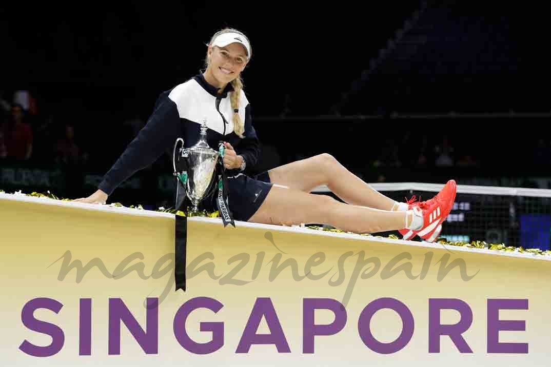 caroline wozniacki nueva maestra del tenis