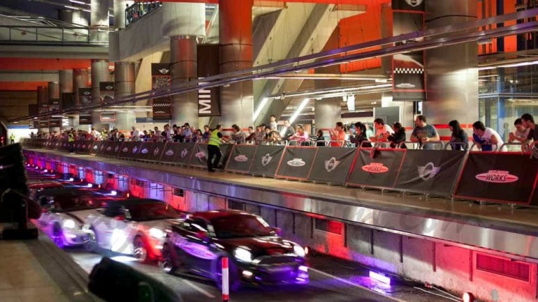 Velocidad, adrenalina y diversión en el metro de Madrid