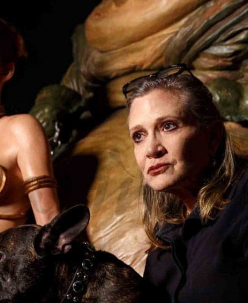 Carrie Fisher se reencuentra con la Princesa Leia