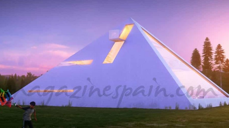 La Casa Pirámide… digna de un Faraón