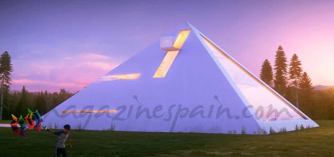 La Casa Pirámide… digna de un Faraón