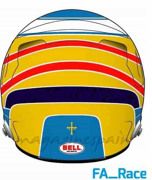 casco fernando alonso