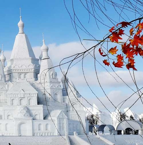 Castillo de hielo más grande del mundo