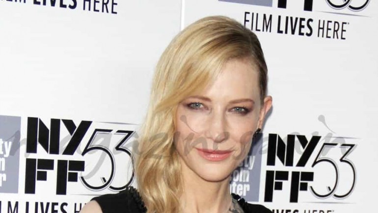 Cate Blanchett y su original vestido «tatuado»
