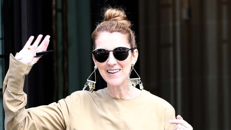 Celine Dion recupera la sonrisa