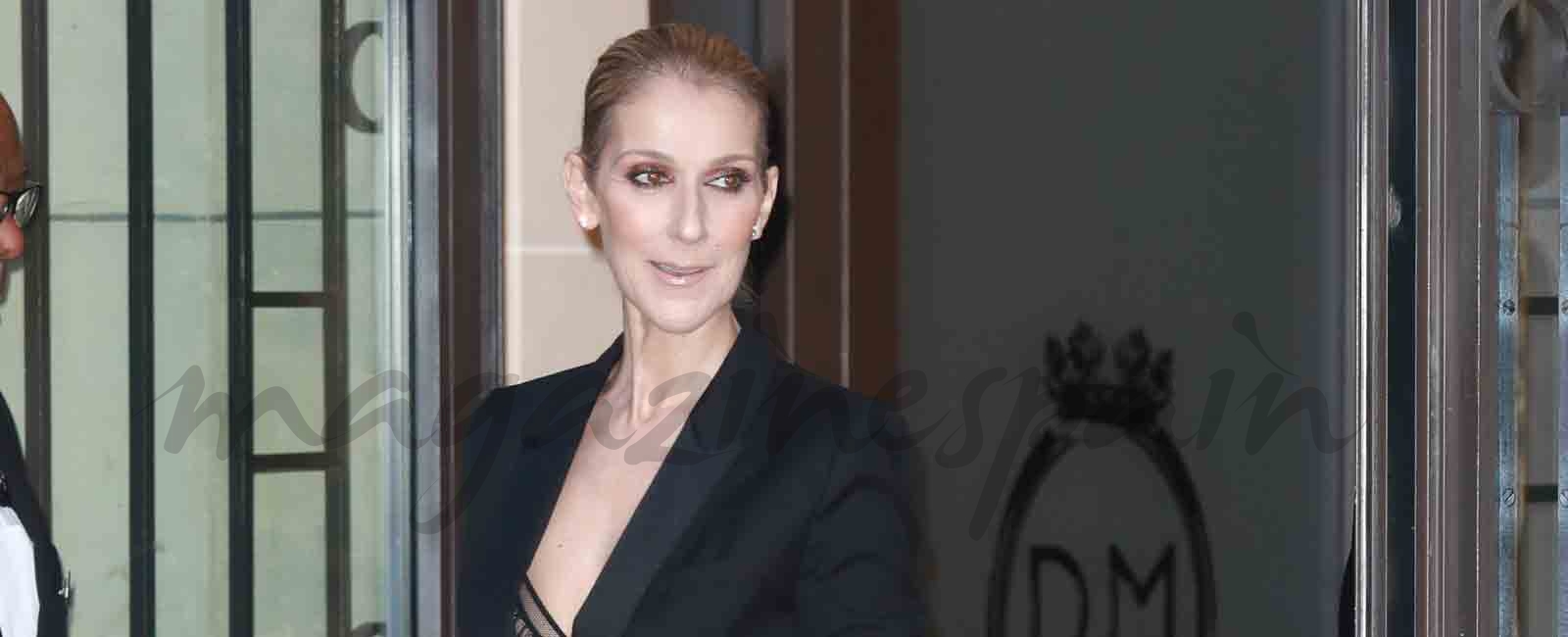 Céline Dion y el español Pepe Muñoz cena en París